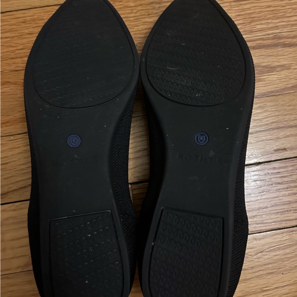 Rothy’s The Point in Solid Black, Size 9 - Picture 7 of 7